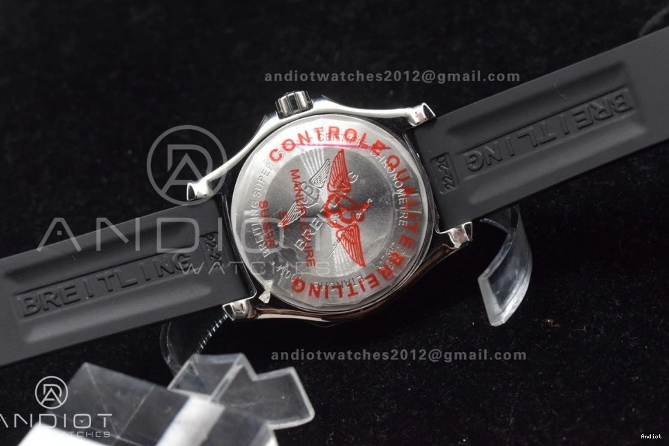 Green Edition Best Dark Black Black Automatic A2824 Strap Bezel 1:1 Rubber Dial TF Superocean On 44 0309